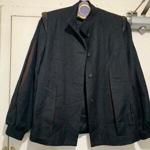 VINTAGE MADE IN CANADA  MISTER LEONARD BY LEN WASSER WOOL CUTOUT JACKETS SIZE 8